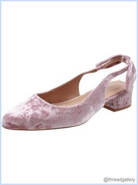 BCBGeneration Torna Slingback Block Heel Pointed Toe Sandals